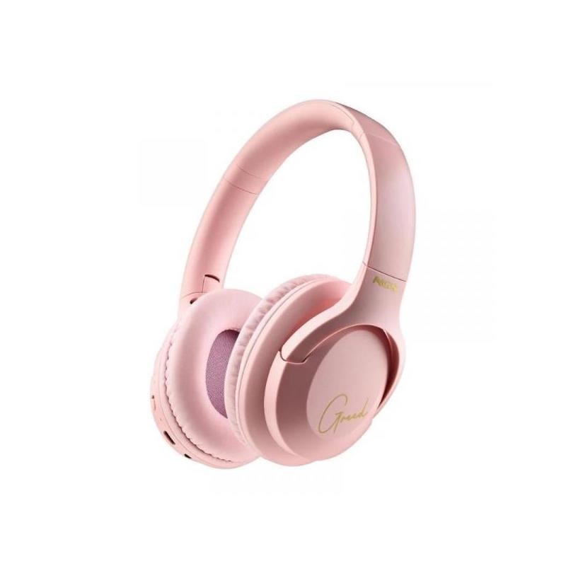 AURICULARES NGS ARTICAGREED WIRELESS BLUETOOTH/MICROFONO/AUX PINK