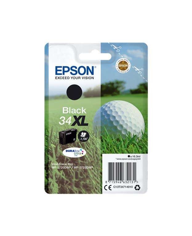 TINTA EPSON C13T34714010 BLACK 34XL DURABRITE ULTRA T3471