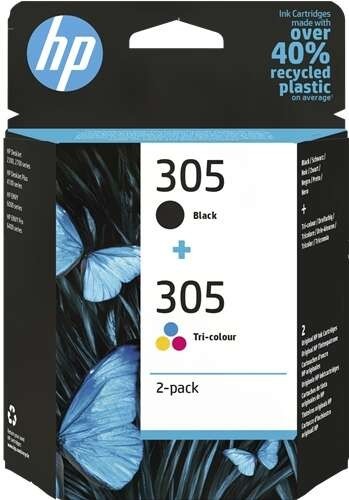 TINTA HP 6ZD17AE 305 MULTIPACK BLACK+COLOR